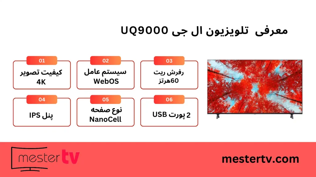 تلویزیون ال جی UQ9000