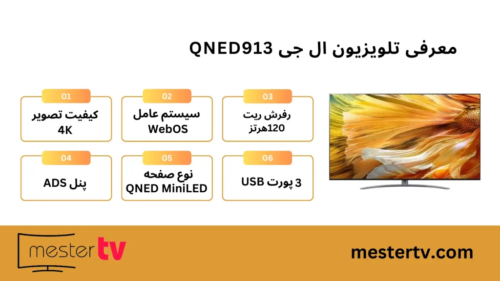 تلویزیون ال جی QNED913