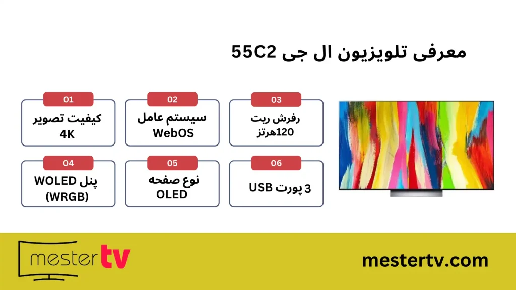 تلویزیون ال جی 55C2