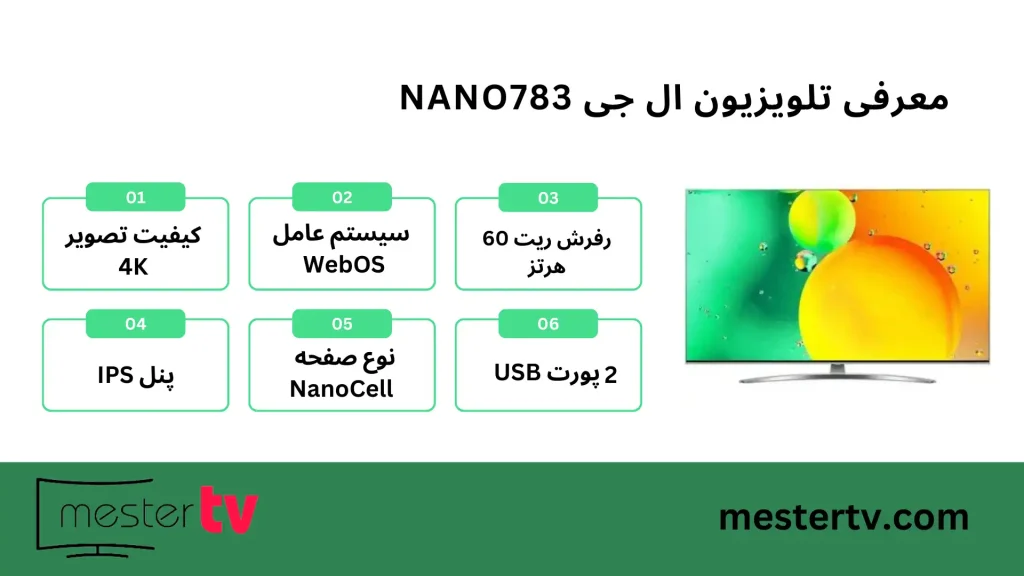 تلویزیون ال جی NANO783